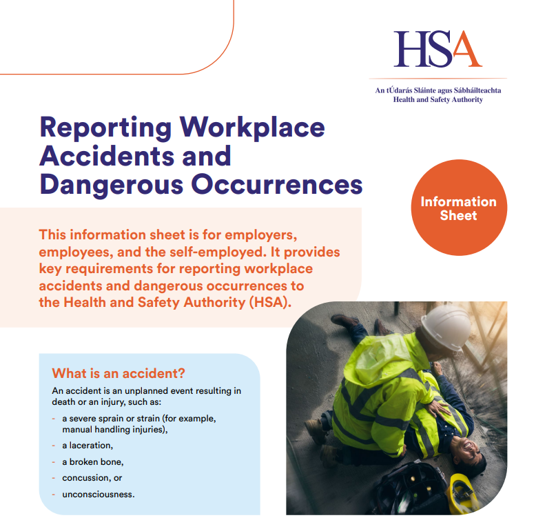 Reporting Workplace  Accidents and  Dangerous Occurrences