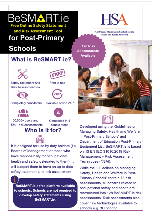 Post-Primary Schools Available on BeSMART.ie